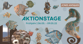 06. - 09.05.2022 - Aktionstage bei Jones-Antiques in Gräfelfing