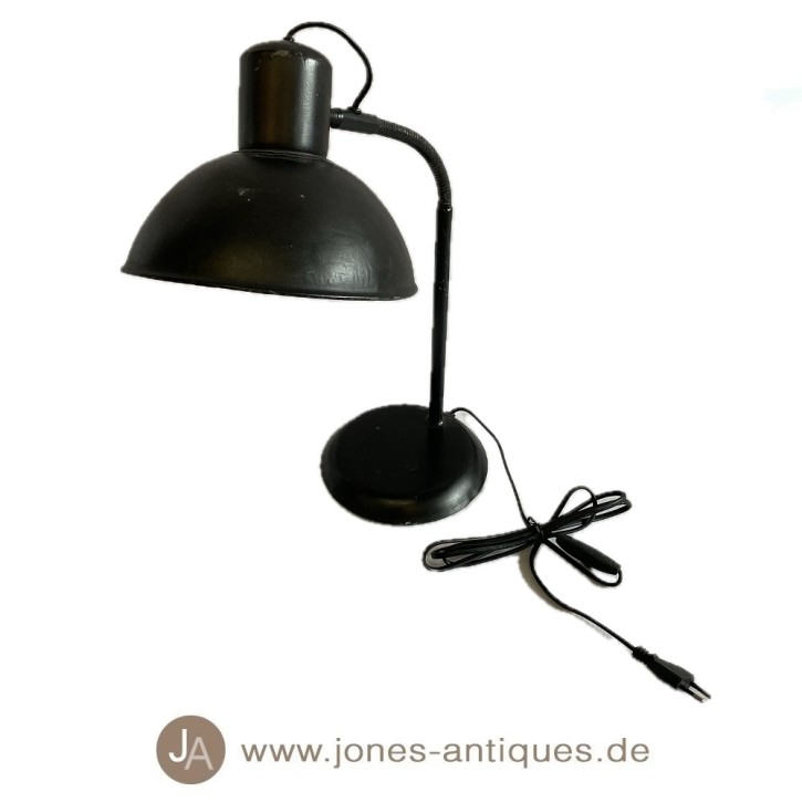 Schreibtischlampe aus Eisen - elektrifiziert