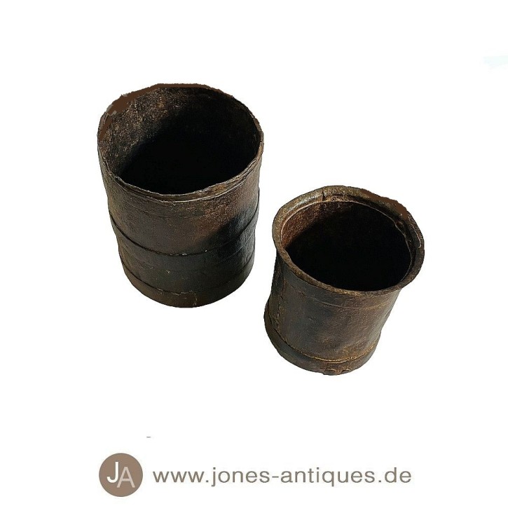 Set von 2 alten Reisschöpfern