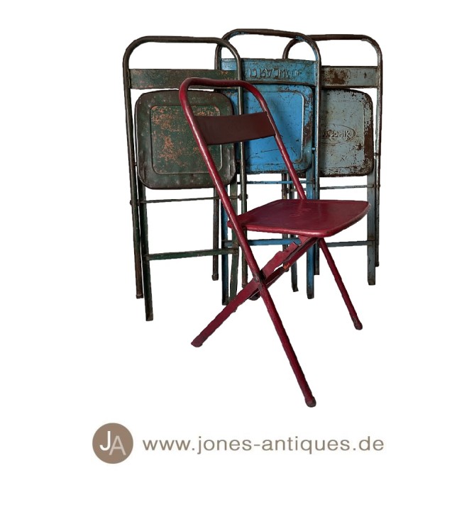 Old iron cinema chair - available in different colors