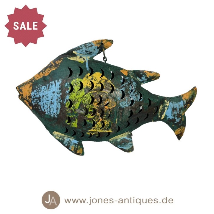 Fishwindlight in size L in the color midnight-green - handmade