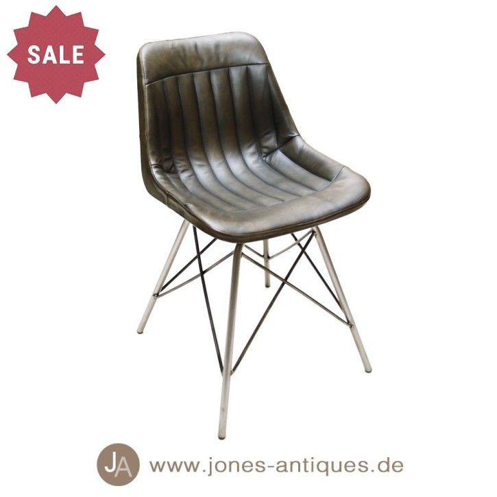 Leather chair - handmade