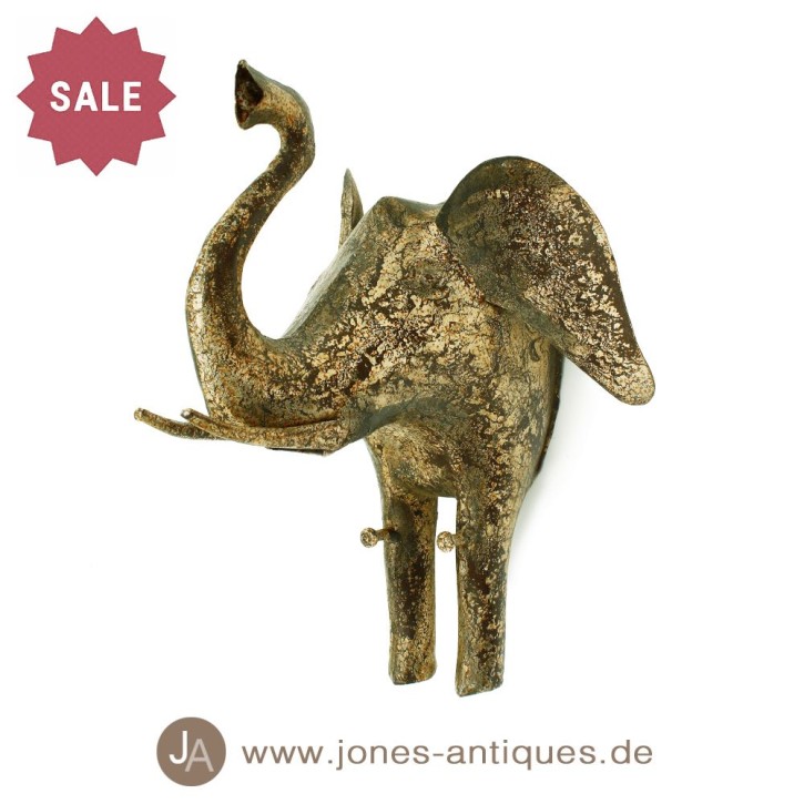Wandgarderobe Elefant