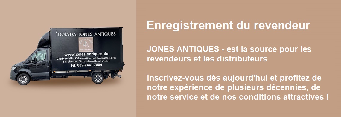 Enregistrement du revendeur